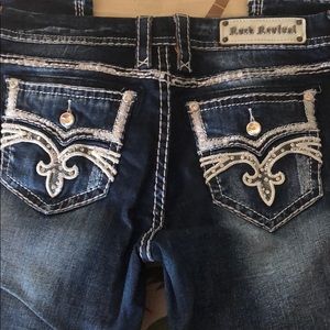 New! NWOT Ladies Rock Revival Easy Capri 29